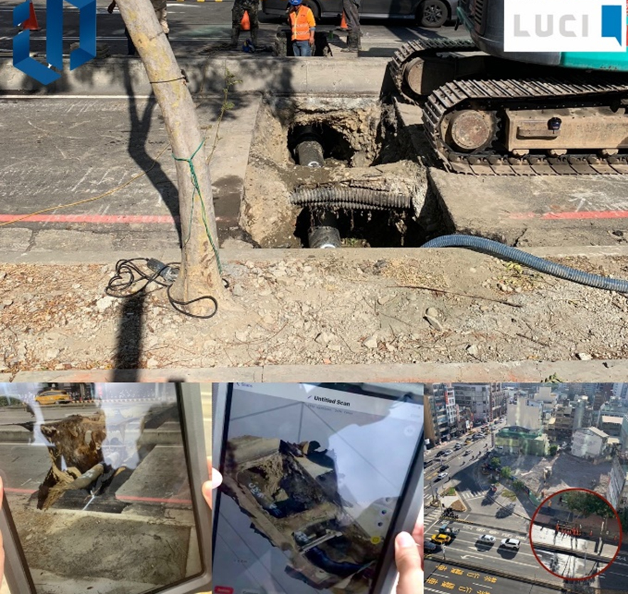 下水道工程場景模型